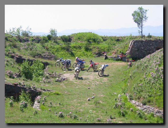 Le moto al fortino