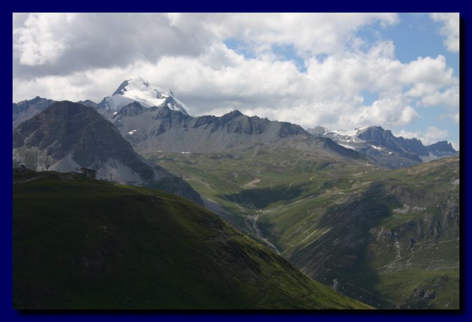 Il panorama dal Col de L'Iseran