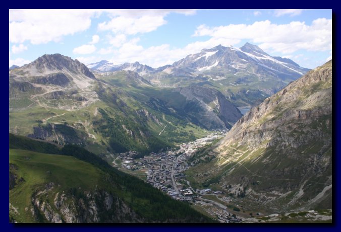 Eccola laggi... Val d'Isere